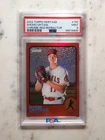 Shohei Ohtani 2022 Topps Heritage Chrome 'Red Refractor' **33/573** #150 - PSA 9