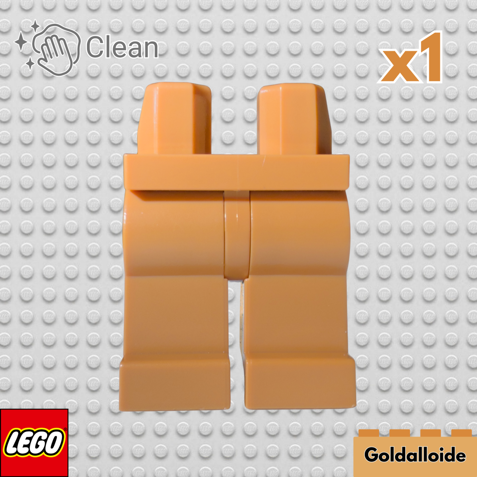 🆕 LEGO minifigures / New / Hips and Legs Plain Medium Nougat