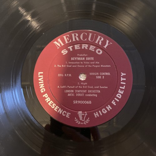 Antal Dorati PROKOFIEV Love for Three Oranges, Scythian Suite Vinyl LP 12" VG - Picture 6 of 6