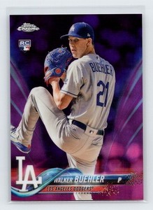 2018 Topps Chrome Update - Walker Buehler #HMT19 Pink Refractor (RC) Dodgers
