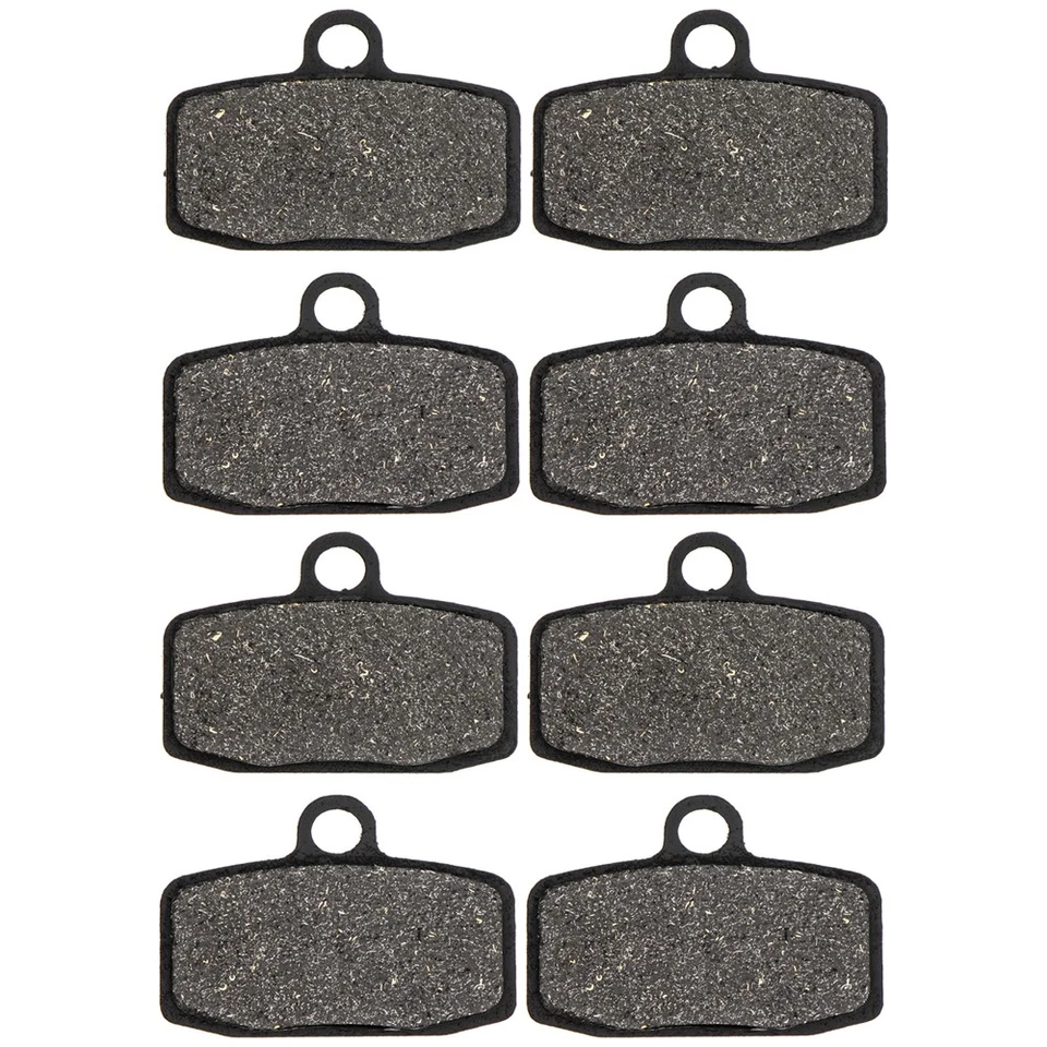 Juego de pastillas de freno NICHE para Husqvarna KTM 85 200 105 TC85 delanteras semimetálicas paquete de 4 Foto 4 de 4