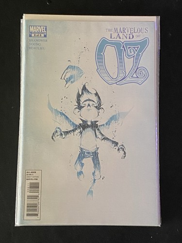 The Marvelous Land of Oz Skottie Young lotto di 7 Marvel 2010 - Foto 9 di 9