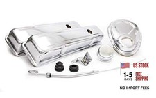 Company R3023 Engine Dress-up Kit With Short Valve Cover For Small Block Chevy