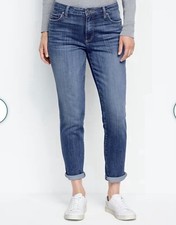 Kut from the Kloth  Catherine High-Rise Fab Ab Boyfriend Jeans size 8