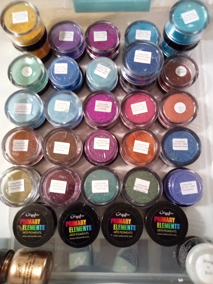 PRIMARY ELEMENTS ColourArte Pigmento Polvo ELIGE COLOR-LEER DESCRIPCIÓN para comprar Foto 3 de 4