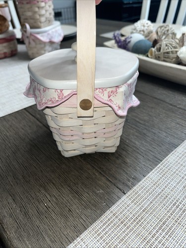 Longaberger Hope Breast Cancer Awareness Basket - Picture 6 of 9