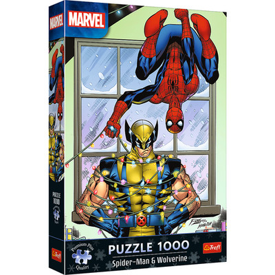 Marvel Avengers Spiderman & Wolverine 1000 Teile Puzzle Premier Plus