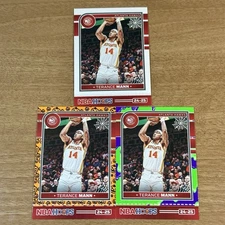 2024-25 Panini Haunted Hoops Terance Mann #187 Base Orange Pumpkin Green Slime