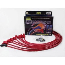 Taylor 76240 SBC Spark Plug Wire Set, Race-fit, 8mm, Red, 90 Degree Plug Boot