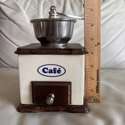 Peugeot Freres Vintage Manual Hand Crank Coffee Bean Mill Grinder Farmhouse - Picture 9 of 10