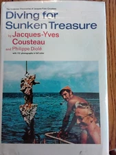 Jacques Cousteau Diving for Sunken Treasure Hardcover 