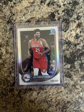 JOEL EMBIID 2025-26 BOWMAN CHROME REFRACTOR /499 #BCV-67 76ERS Q3545