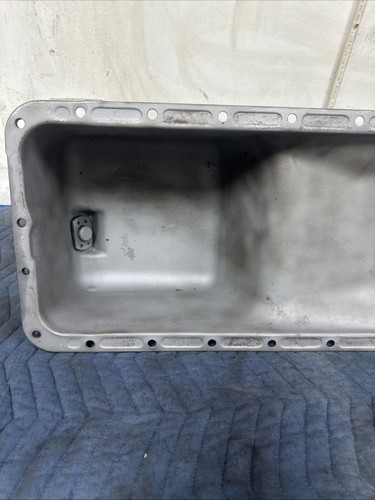 1960 1972 GMC 305 V6 Oil Pan Cleaned & Sandblasted Oem Vtg C10 C20 TRUCK PICKUP - Picture 6 of 17