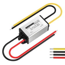 DC Converter 24V to 12V 5A 60W, Voltage Converter Step Up DC Power Adapter Wa...