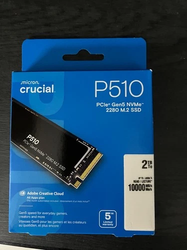 Crucial P510 2TB CT2000P510SSD8
