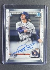 2020 Bowman Chrome - Prospect Autographs Jordan Brewer #CPA-JBR (AU, RC)
