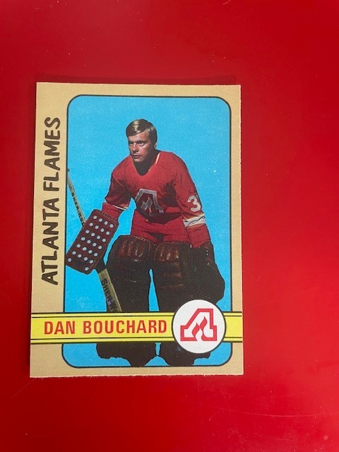 1972-73 O-Pee-Chee set break OPC #203 Dan Bouchard RC - Atlanta Flames NRMT
