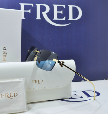 Fred Force10 Glasses FG40065U sunglass New frame gold Plated Rimless