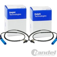 2X Delphi ABS-SENSOREN Hinten Passend FÜR BMW 3 Links+Rechts | SS20556