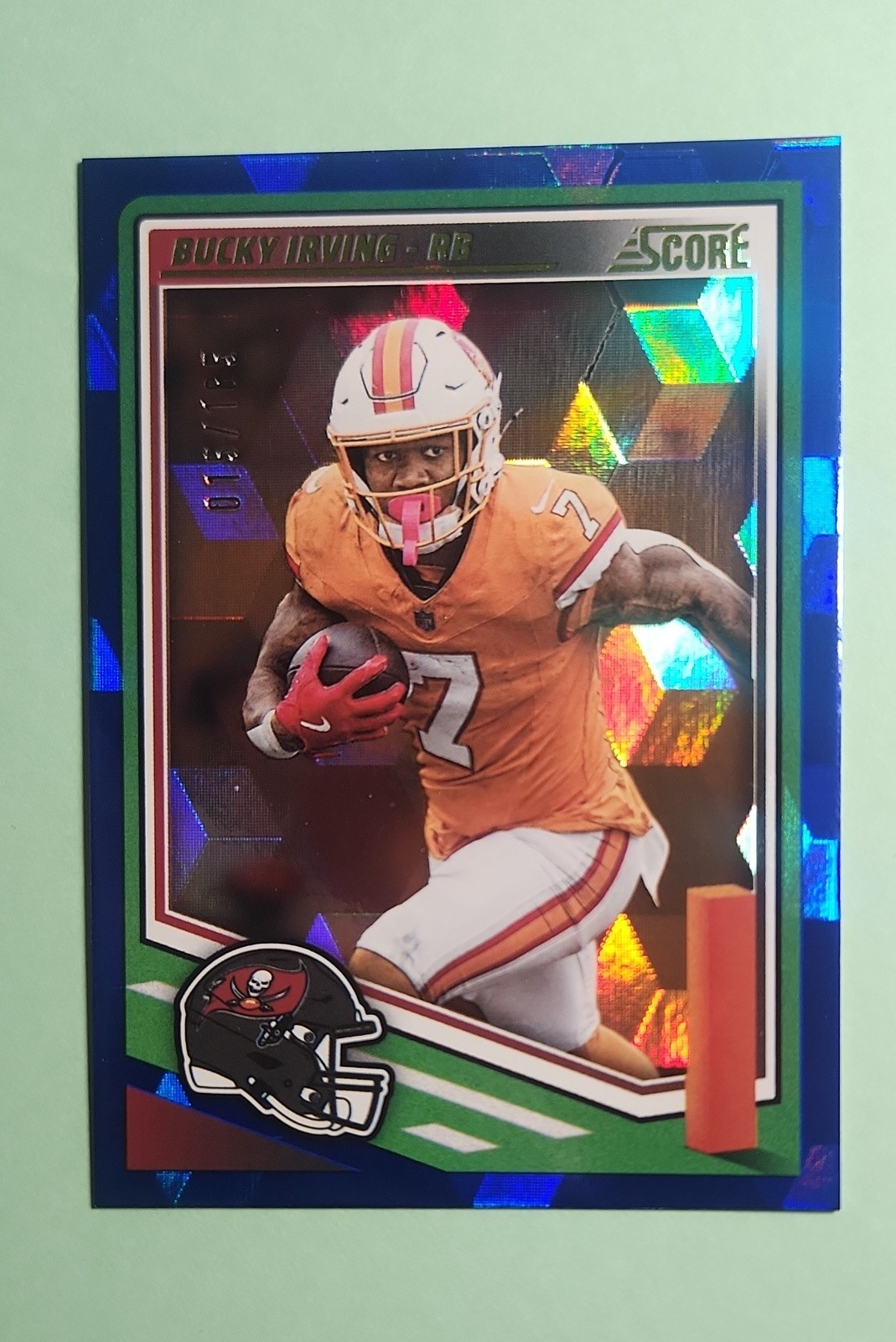 2025 Score - Bucky Irving #67 Cubic /185