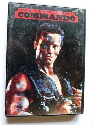 Commando DVD Arnold Schwarzenegger Widescreen Action Video