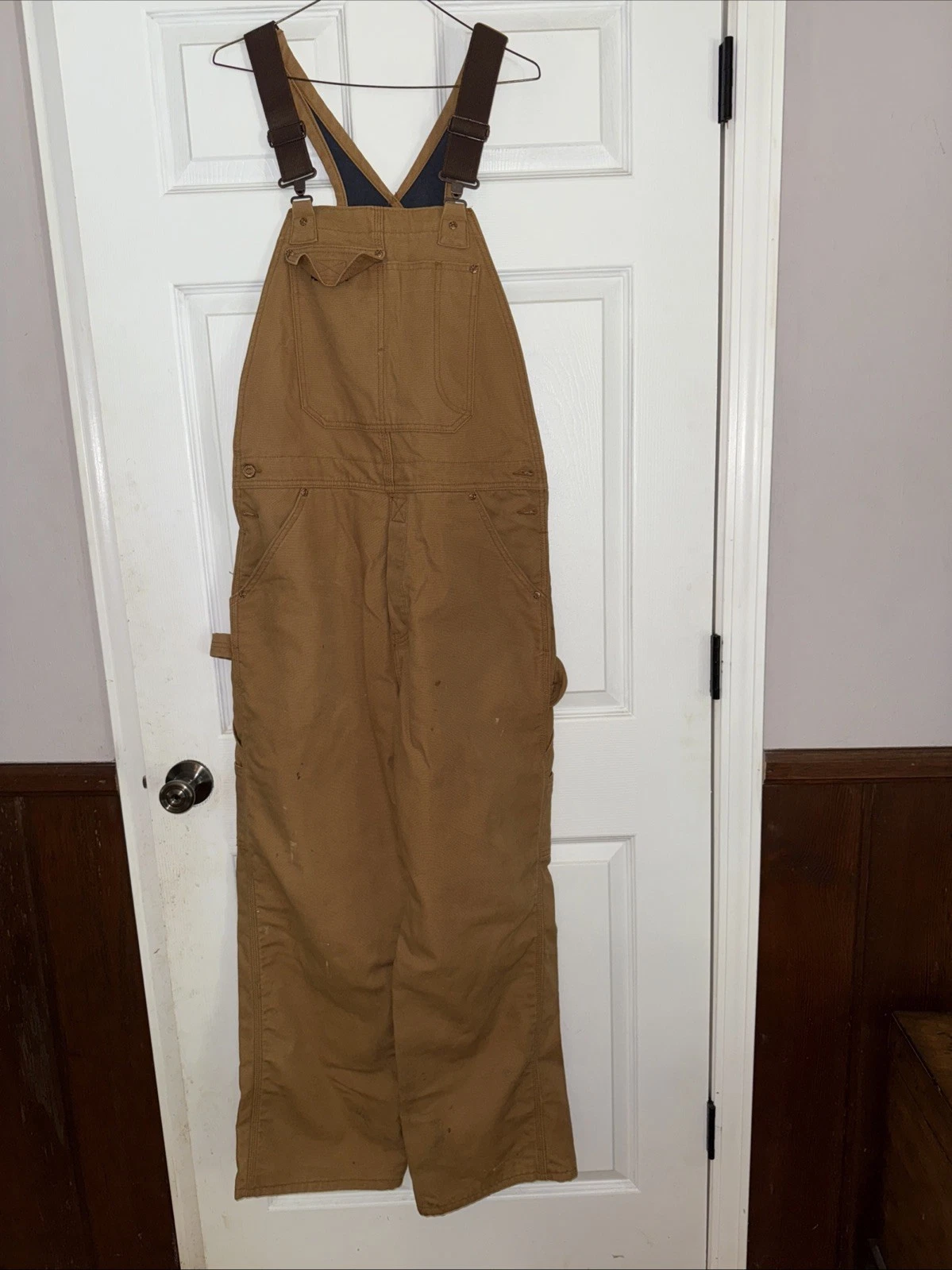 Levi Strauss Professional Grade Overalls Gold 36/30 100% Cotton