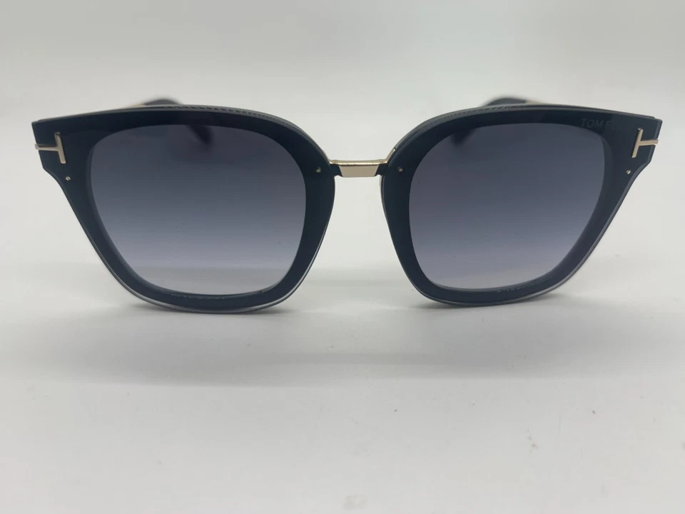 NUEVO Tom Ford TF1014 01B Gafas de sol negras 68-11-140 mm SIN ESTUCHE Foto 2 de 4