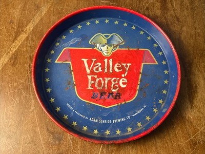 Valley Forge Beer Tray Adam Scheidt Brewing Co Norristown Pennsylvania