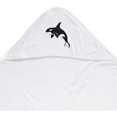 Baby Kapuzenhandtuch 'Orca Walspringen' (HT00031881)