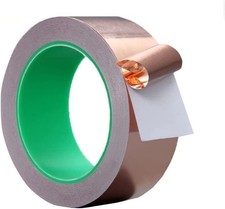 ZJYSMH Conductive Copper Foil Tape - EMI Shielding, Electrical Repair, 2-Pack