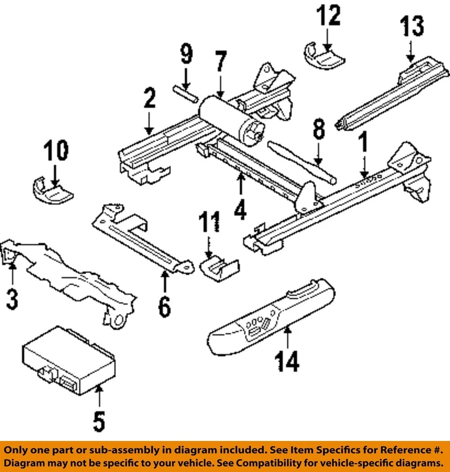 Módulo de control de asiento eléctrico usado se adapta a: Volvo XC90 2008 asiento debajo del asiento grado A Foto 3 de 4