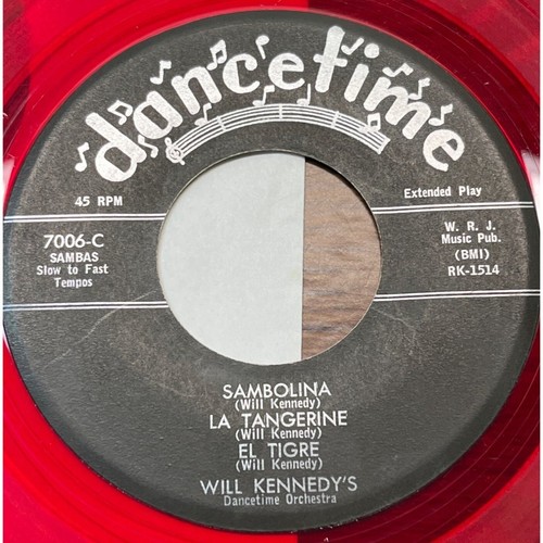 Will Kennedy Dancetime 45 EP 7006 Sambas Bali Ha'i / Las Satanas / Dos Cuatro - Imagen 2 de 4