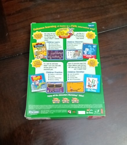 The Learning Company Adventure Workshop Preschool - 1st Grade PC/CD-ROM 4 Discs+ - Picture 2 of 5