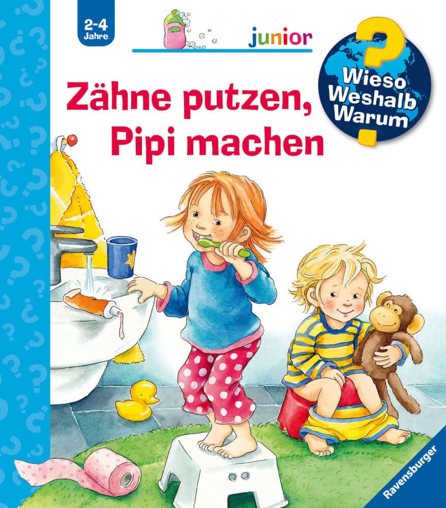 Thumbnail - Ravensburger 32887 Wieso? Weshalb? Warum? Junior 52 Zähne Putzen, Pipi