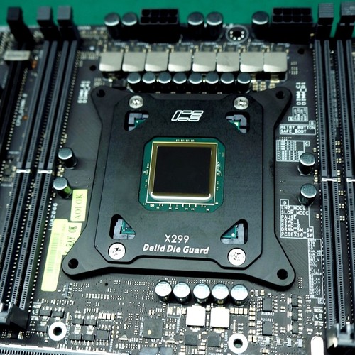Delid Die Guard Delid Relid Delidding LGA2066 X299 7820 7900 7920 Protecteur de processeur - Photo 3/3