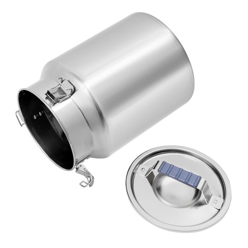12L Tabletop Stainless Steel Milk Pot Thick Handle with Sealed Lid Milk Bucket - Picture 10 of 24