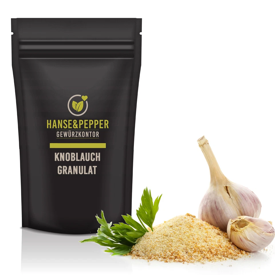 1kg Knoblauch Granulat G2 Knoblauchgranulat Gourmet 1A Qualität - Premium Serie