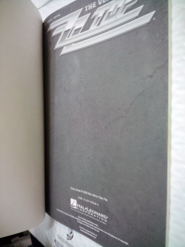 The Very Best of ZZ Top Sheet Music Piano Vocal Guitar Songbook NEW 000306499 - Picture 8 of 23