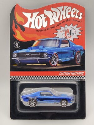 Hot Wheels 2020 RLC Exclusive - Custom Mustang - otto blue - OVP