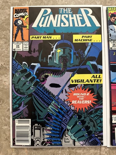 Quiosco Punisher #34,35 (1990 Marvel Comics) - Grado superior - Imagen 2 de 22