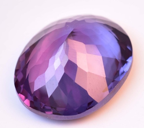 Flawless Natural Color-Change Sapphire 53.10 CT Certified Oval Loose Gemstone - Picture 8 of 8