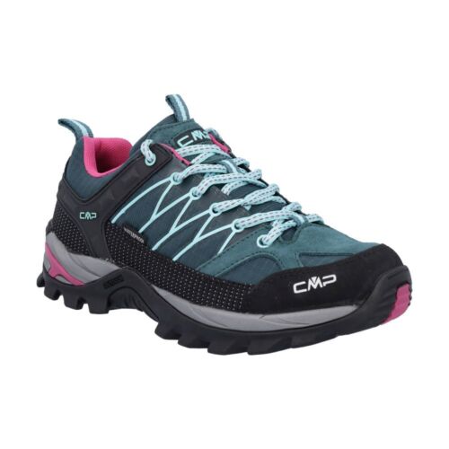 Chaussures de randonnée CMP Outdoor Rigel Low femmes deep lake bleu clair rose - Photo 1/32