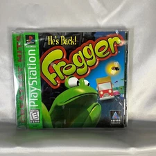 Frogger (Sony PlayStation 1, 1997) PS1 PSOne Includes Case, Manual & Game