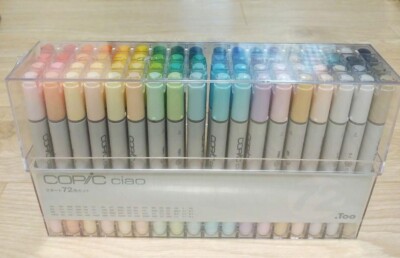 Copic Ciao マーカー 72色セット Copic® Ciao Marker Set, 72-Colors, Set A - Walmart.com