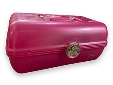 Caboodles Pinkish Purple Make Up Case With Mirror & Tray Made In USA Model 2622