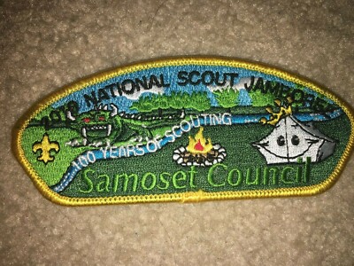 Boy Scout Samoset Wisconsin Camp 100th Council 2010 National Jamboree JSP Patch