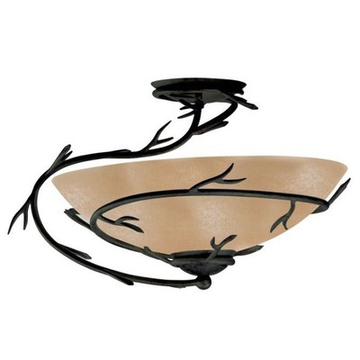 Ceiling Light Fixture Semi Flush Mount Fixtures Rustic Home Lighting Cabin Lodge 53392218300 Ebay