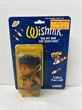 1982 Uneeda Wishnik Troll Rock-Nik Doll New Sealed On Card Z5