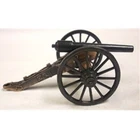 DIE CAST 1857 NAPOLEION CANNON WITH BLACK PARROT BARREL NEW IN BOX