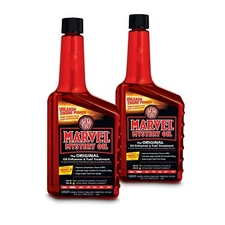 16 oz 2 Pack Marvel Mystery Oil Fuel Additive Cleans Lubricates Engines